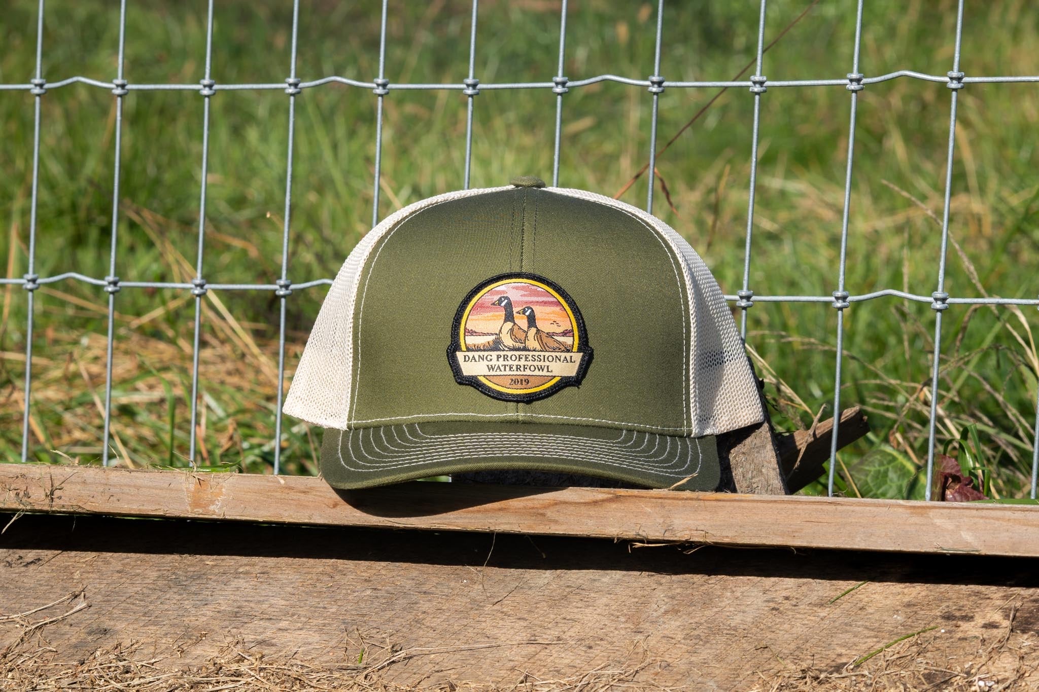 DPW Hat (Green Front/ Tan Back Mesh)