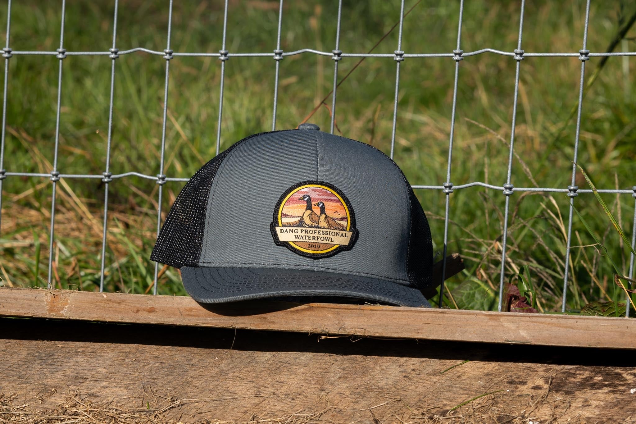 DPW Hat (Charcoal gray front/Black mesh)